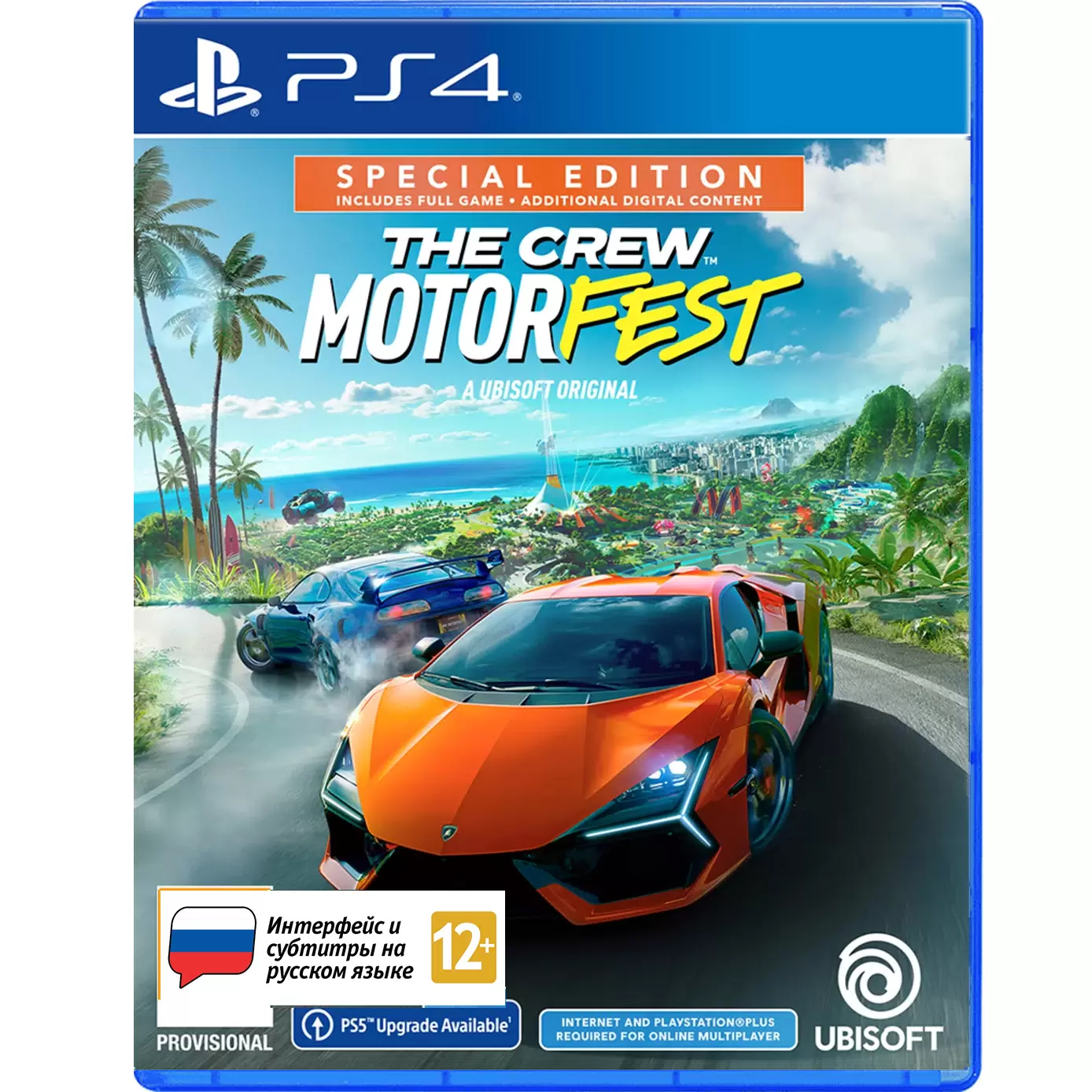 

Игра The Crew: Motorfest Специальное издание (PlayStation 4, русские субтитры), The Crew: Motorfest Специальное издание