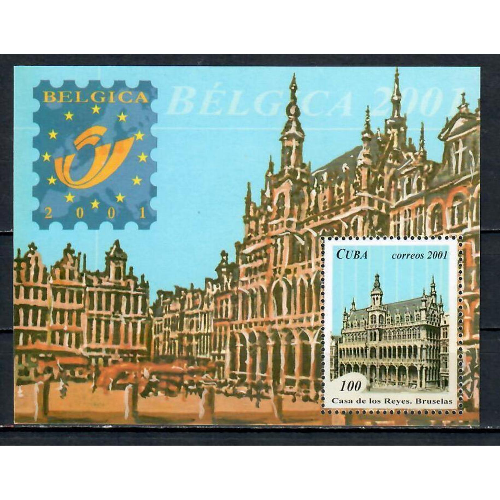 

Почтовые марки Куба Международная выставка марок Belgica 2001 - Брюссель, Бельгия