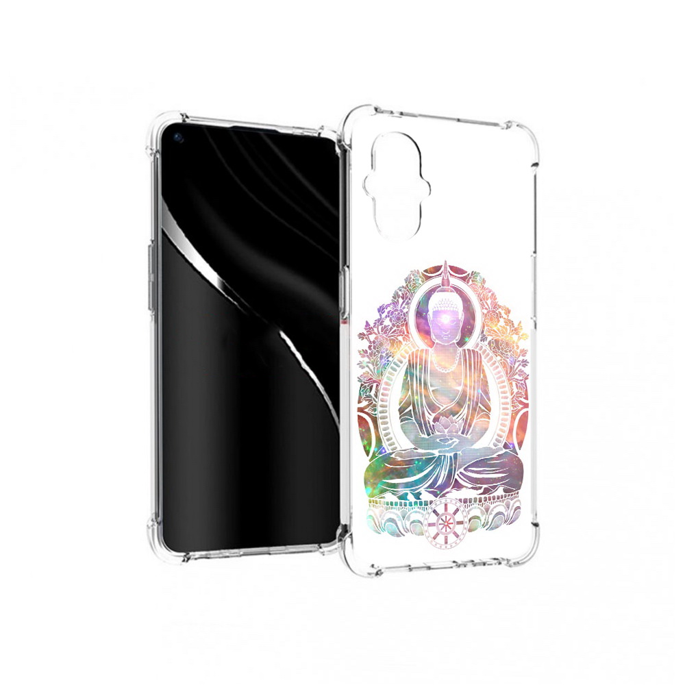 

Чехол MyPads Tocco для OnePlus Nord N20 5G умный мужчина абстракция (PT227047.135.651), Прозрачный, Tocco