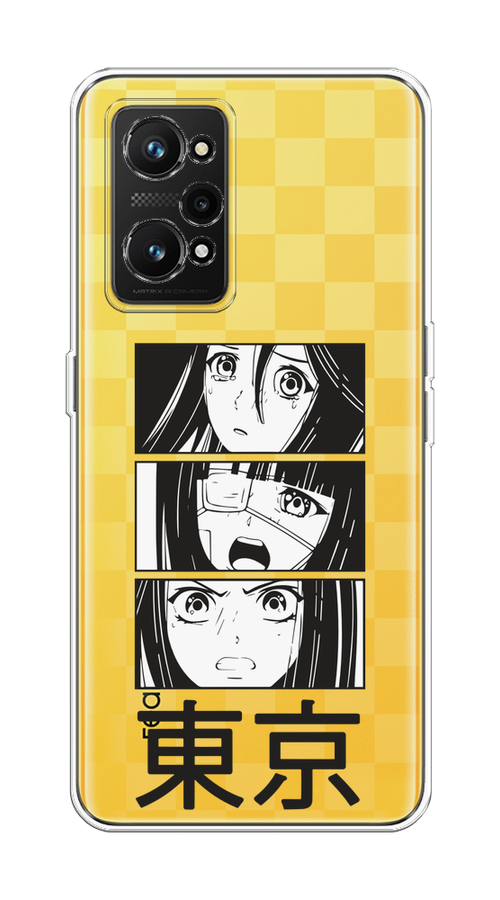 

Чехол на Realme GT Neo 3T/Neo 2 "Tokyo girls", Белый;черный;прозрачный, 2510750-1