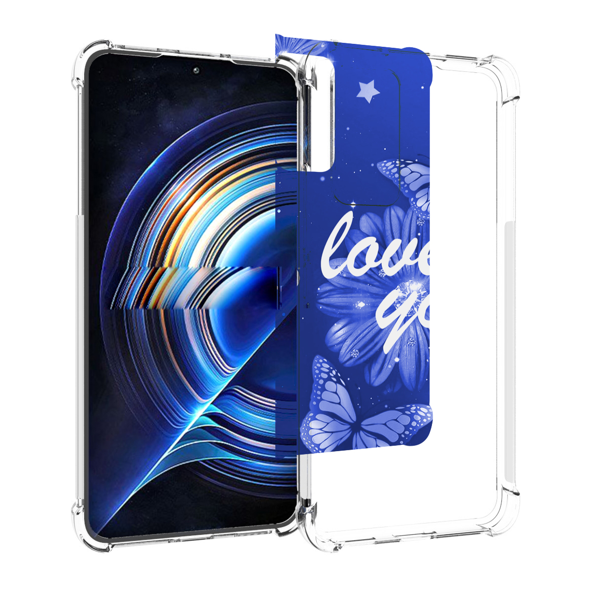 

Чехол MyPads Люблю-тебя-с-бабочками для Tecno Camon 19 Neo, Прозрачный, Tocco