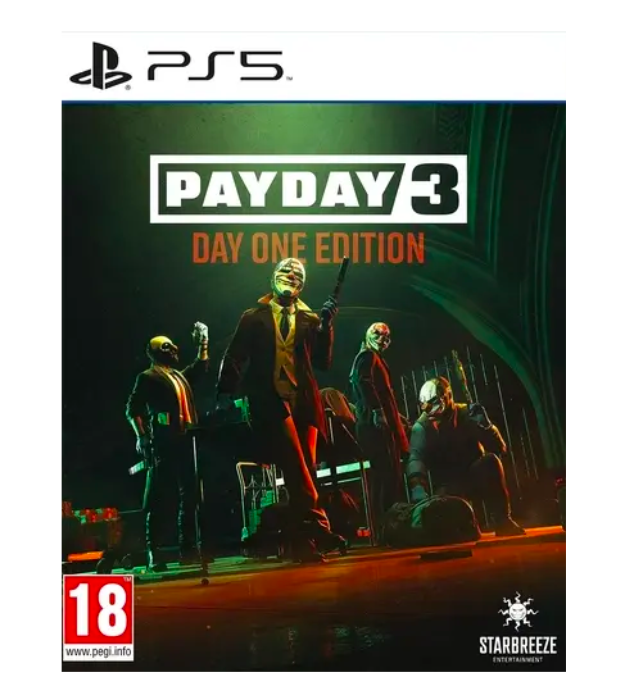 Игра PAYDAY 3 Издание первого дня (PlayStation 5, русские субтитры)