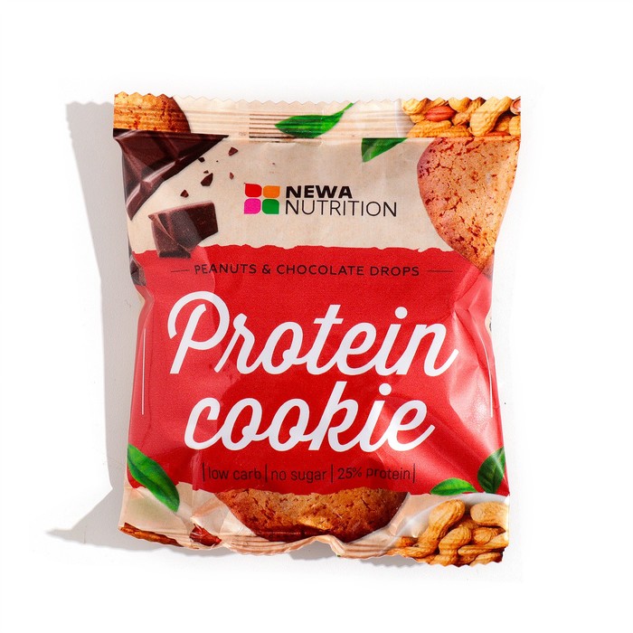 

Печенье Newa Nutrition протеиновое вкус Арахис с шоколадом, 40 г