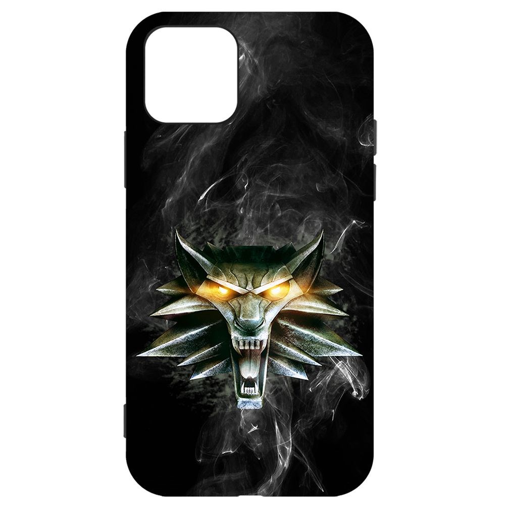 

Чехол-накладка Krutoff Soft Case Ведьмак. Школа Волка для iPhone 11 Pro черный