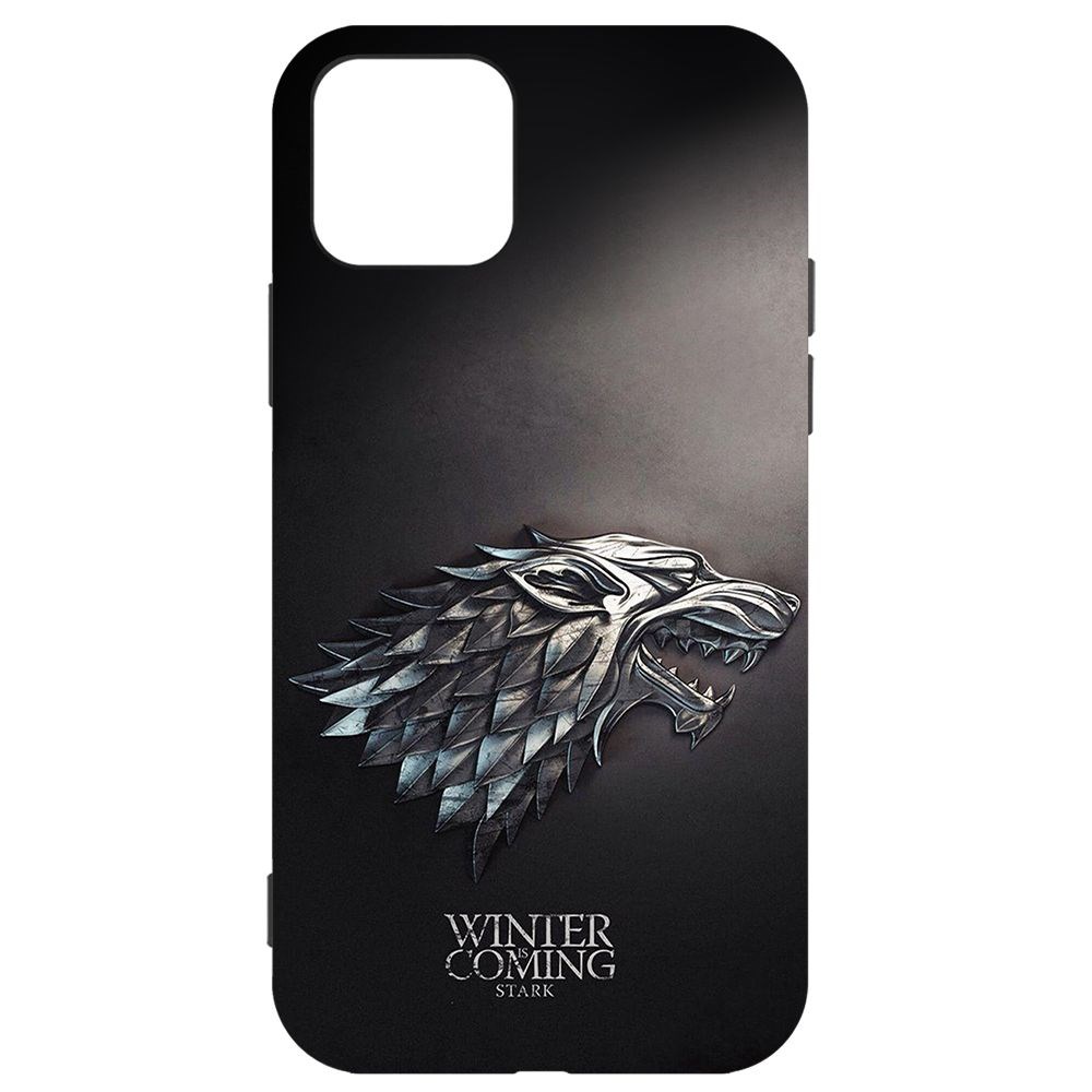 

Чехол-накладка Krutoff Soft Case Игра Престолов. Зима Близко для iPhone 11 Pro черный