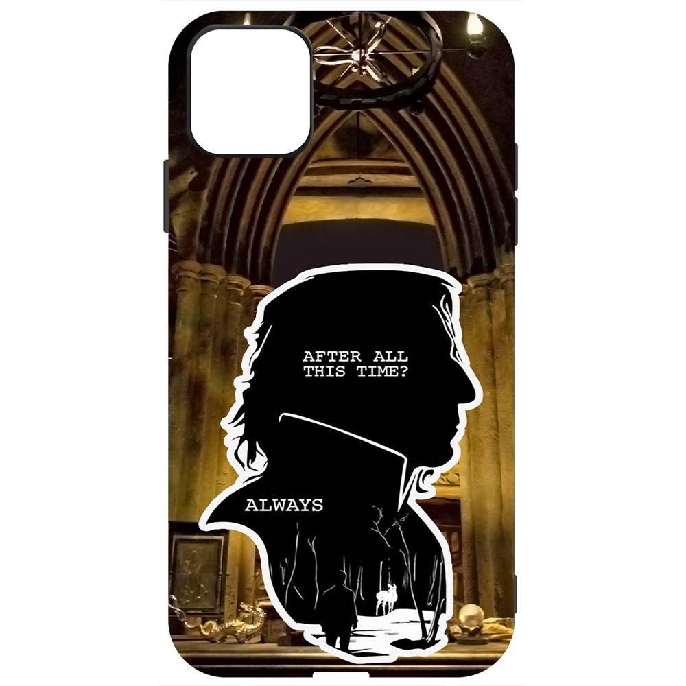 

Чехол-накладка Krutoff Soft Case Гарри Поттер. Северус Снейп для iPhone 11 черный