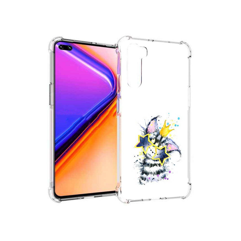 

Чехол MyPads Tocco для OnePlus Nord Мартовский Нуся (PT227045.136.114), Прозрачный, Tocco