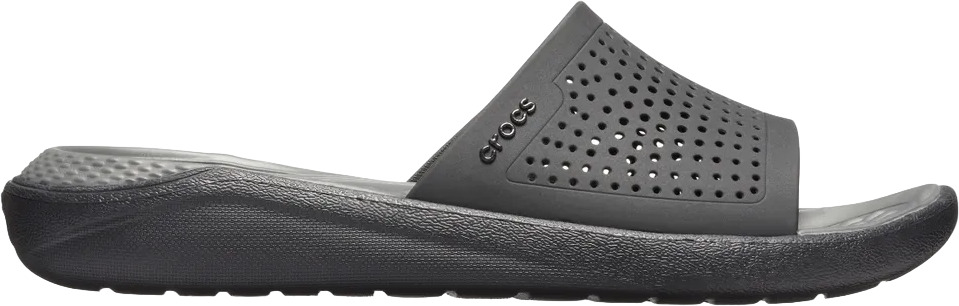 

Шлепанцы унисекс Crocs Literide Slide черные M8 US; W10 US, Черный, Literide Slide
