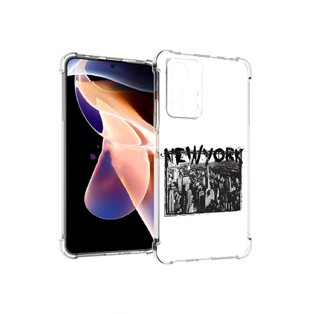 

Чехол MyPads Tocco для Xiaomi Redmi Note 11 Pro че (PT224811.282.671), Прозрачный, Tocco