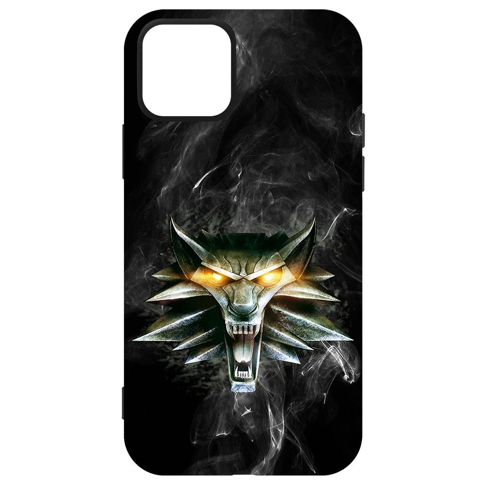 

Чехол-накладка Krutoff Soft Case Ведьмак. Школа Волка для iPhone 12 Pro черный