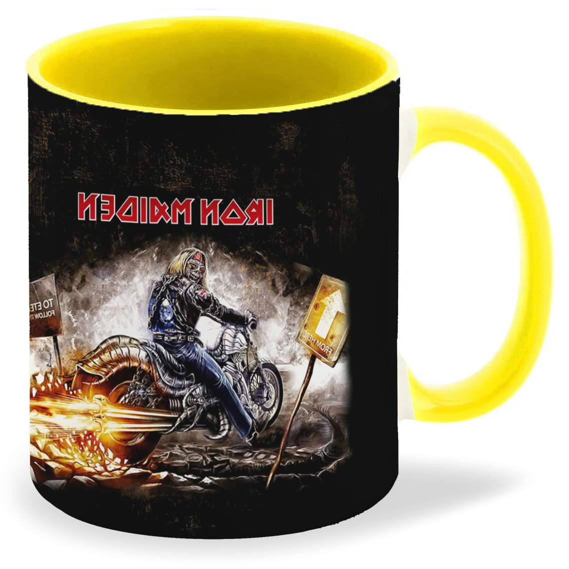 

Кружка CoolPodarok iron maiden мотоцикл2
