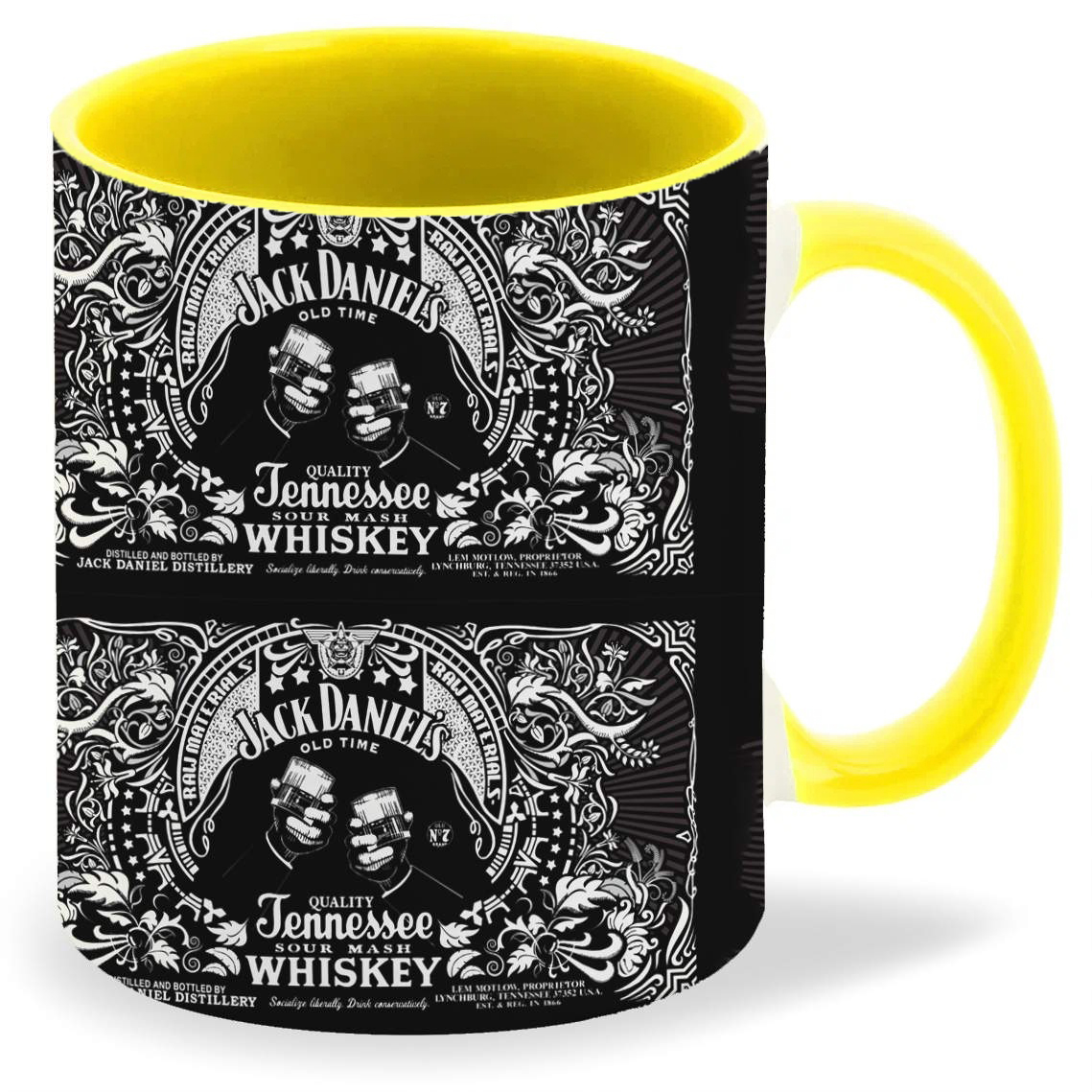 

Кружка CoolPodarok jack daniels этикетка