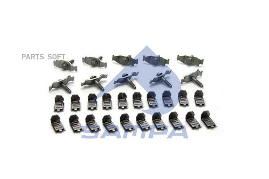 

SAMPA 050585 SA050.585_комплект монтажный на диск (20прижимов+10пластин с болтами) DAF CF