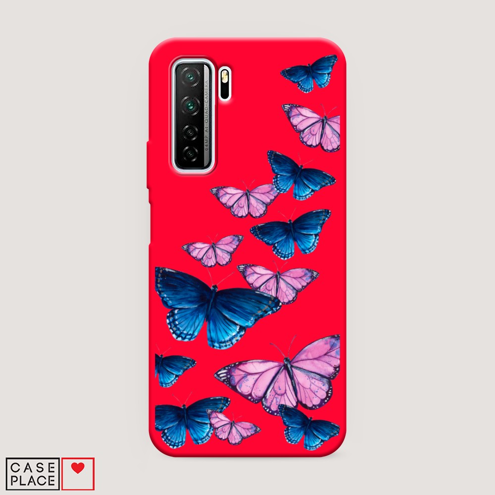 

Чехол Awog на Honor 30S Global/Huawei P40 Lite 5G/Nova 7 SE "Полет бабочек"