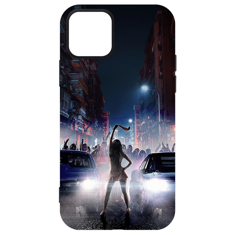 

Чехол-накладка Krutoff Soft Case Форсаж. Стритрейсинг для iPhone 12 Pro черный