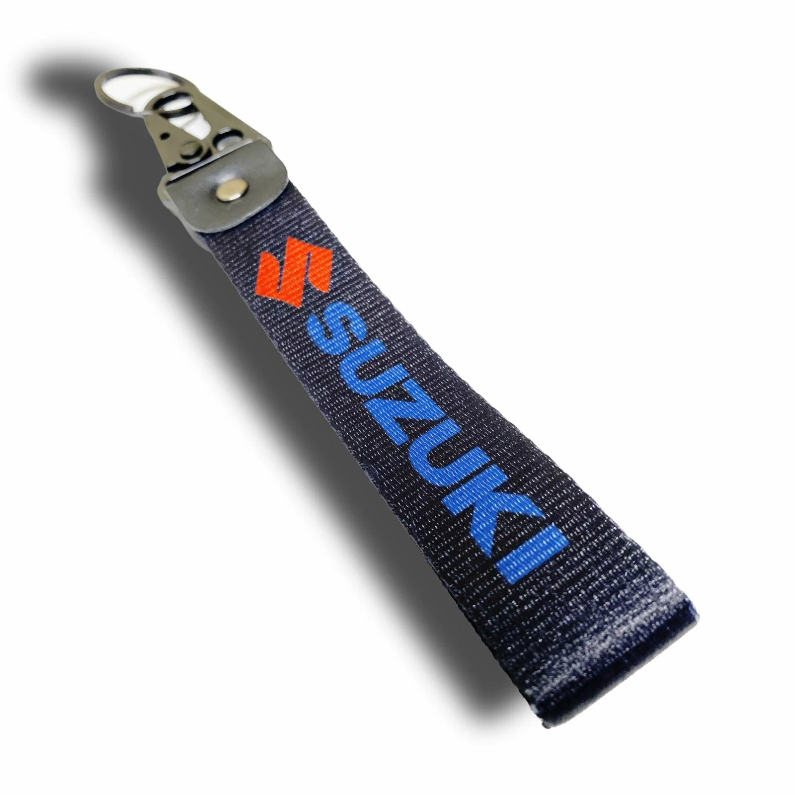 

Брелок тканевый для ключей, на портфель с логотипом SUZUKI