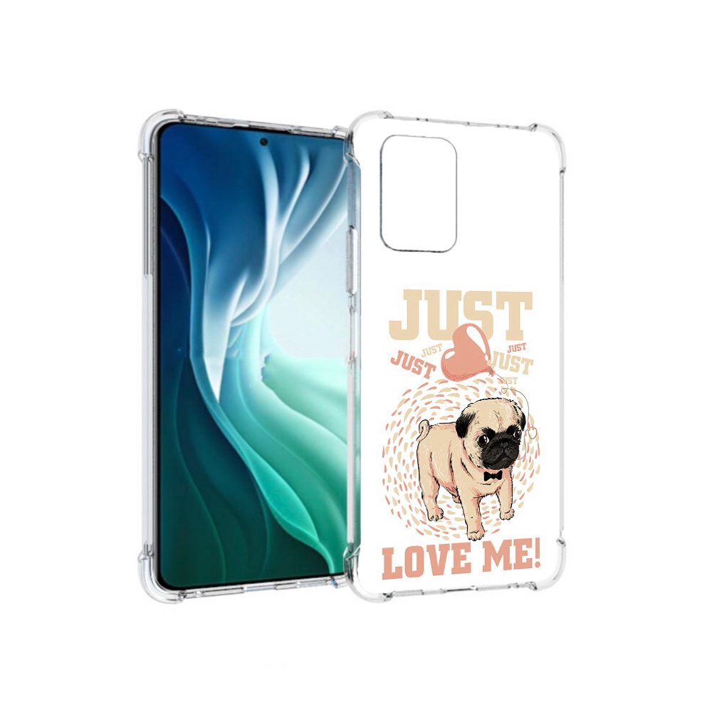 Чехол MyPads Tocco для Xiaomi Redmi Note 10 Pro 5G Люби меня (PT162244.283.109)