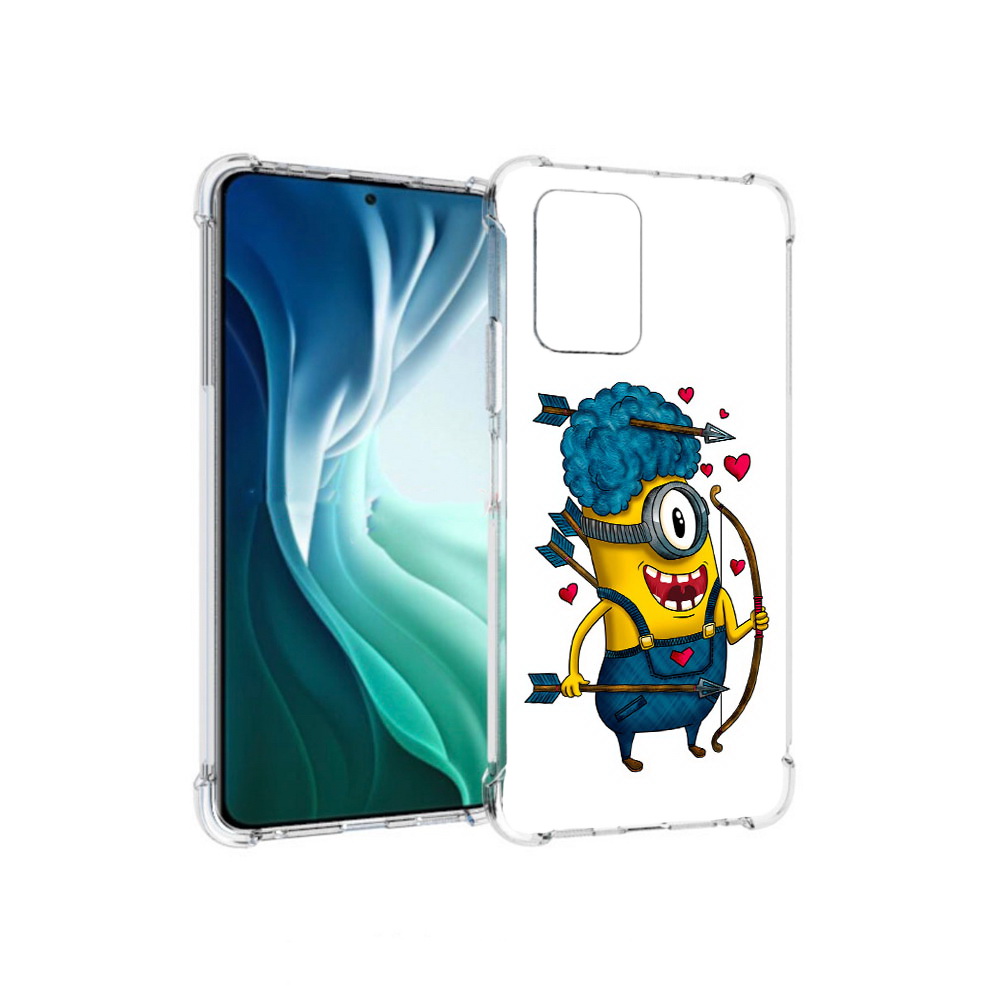 Чехол MyPads Tocco для Xiaomi Redmi Note 10 Pro 5G Миньон купидон (PT162244.283.117)