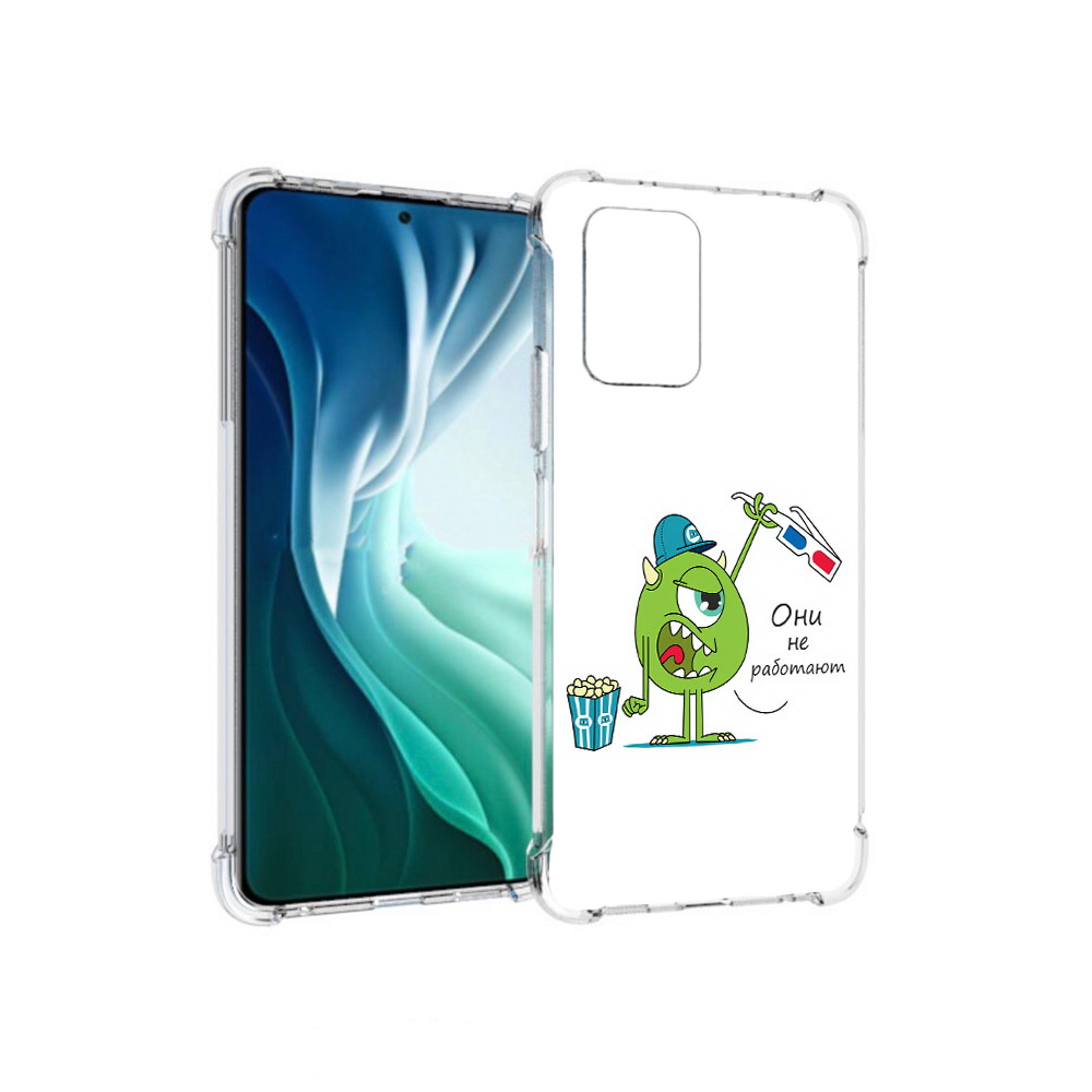 Чехол MyPads Tocco для Xiaomi Redmi Note 10 Pro 5G Очки не работают (PT162244.283.129)