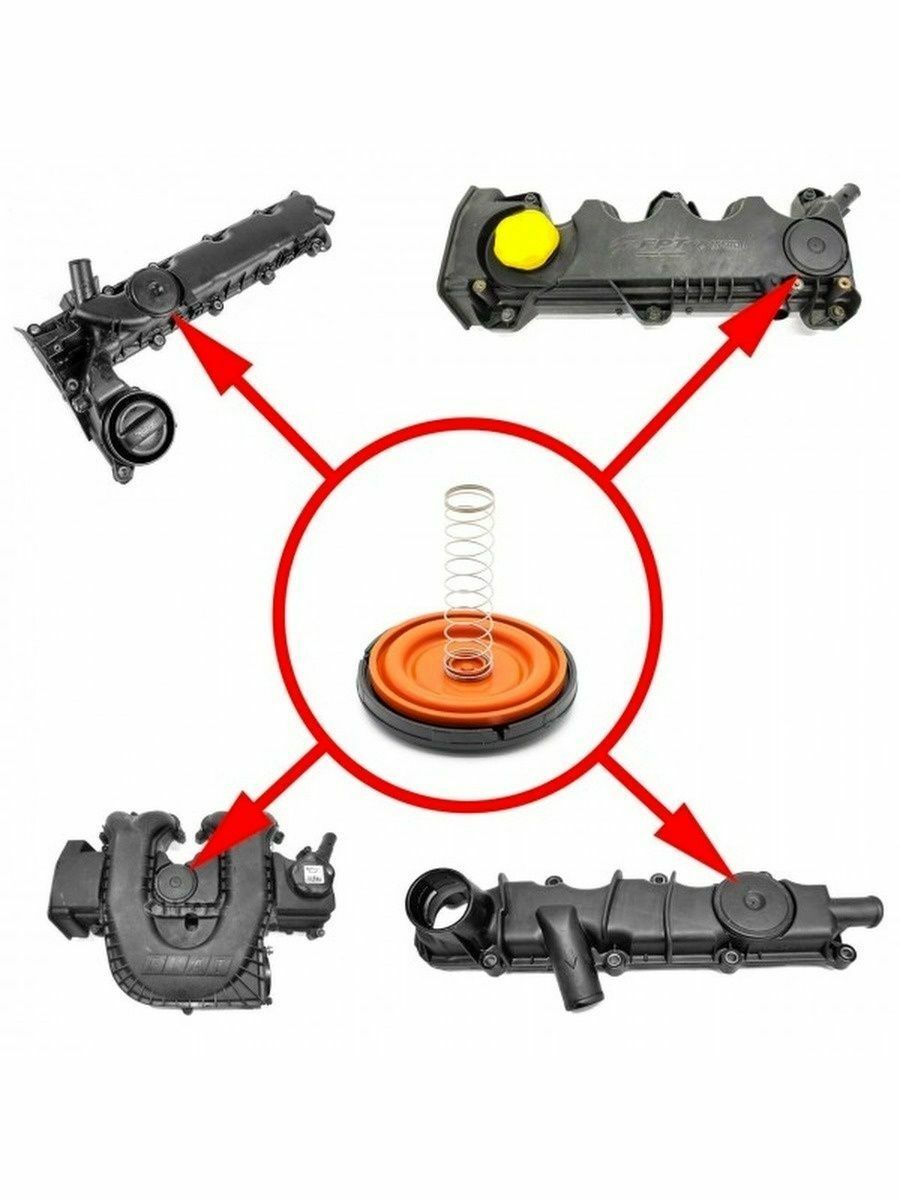 Ремкомплект клапанной крышки Фиат Ситроен Пежо Опель