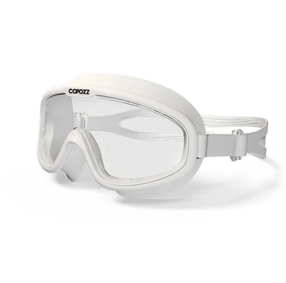 Очки-полумаска для плавания детские COPOZZ YJ-3914 White
