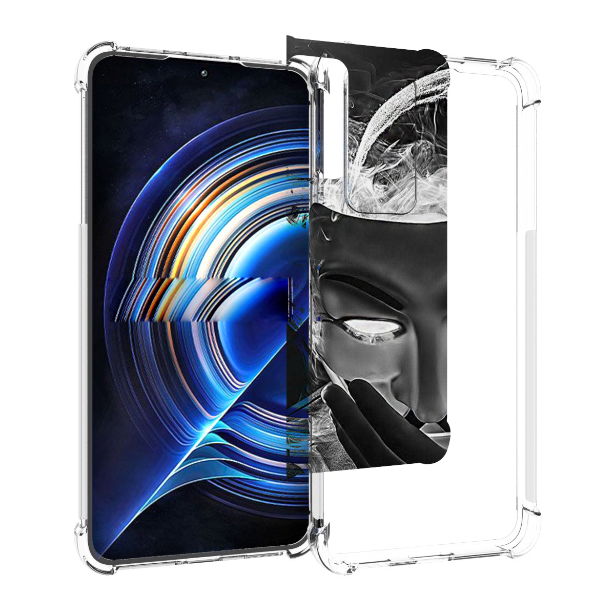 

Чехол MyPads Маска для Tecno Camon 19 Neo, Прозрачный, Tocco