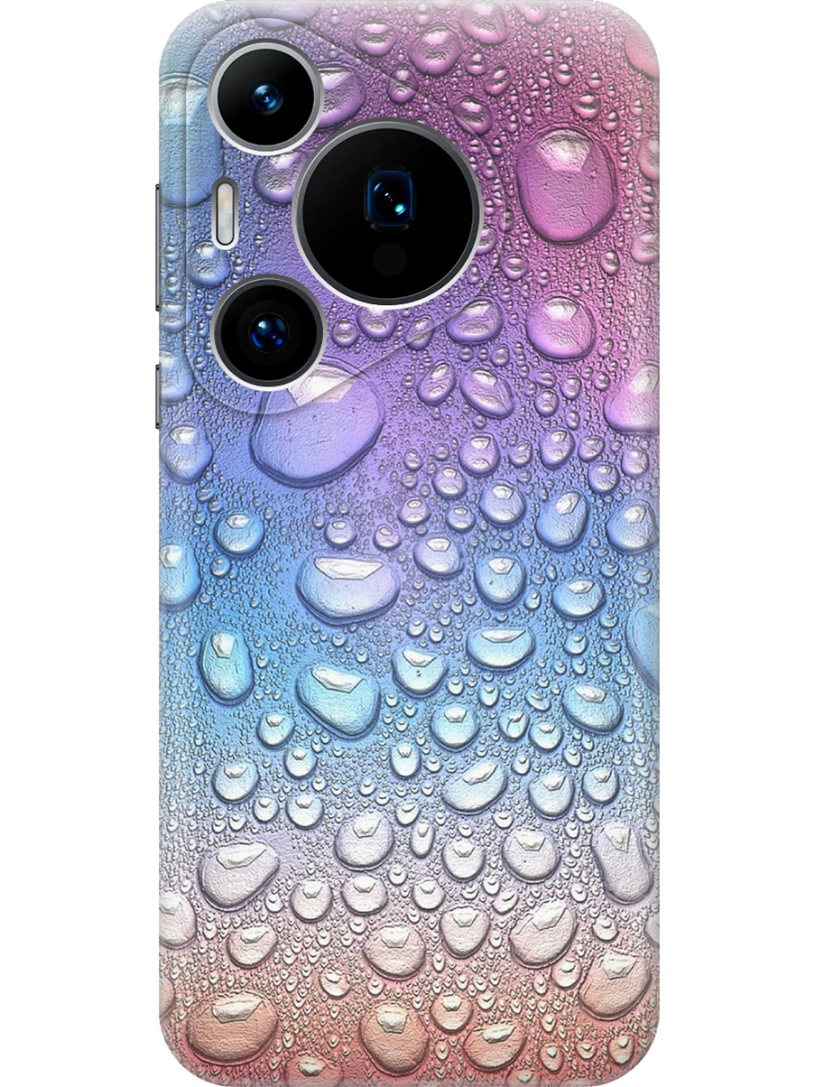 

Силиконовый чехол на Huawei Pura 70 Pro/70 Pro+ с принтом "Множество капель", Прозрачный;синий;фиолетовый, 782625241