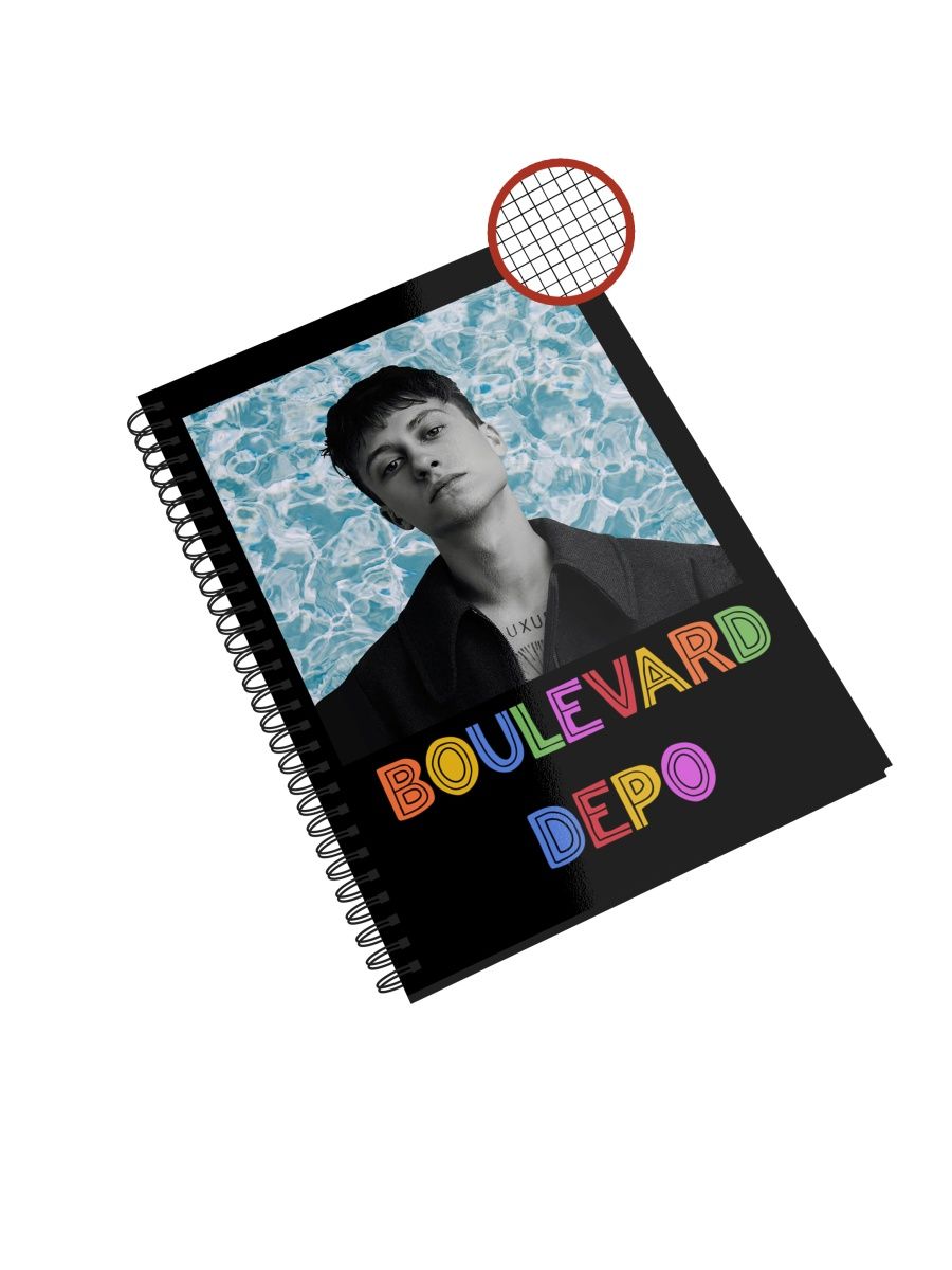 

Блокнот СувенирShop "Boulevard Depo/Бульвар Депо" NP-MZBD9-A5/2 A5 48 листов в клетку, NP-MZBD9-A5/2