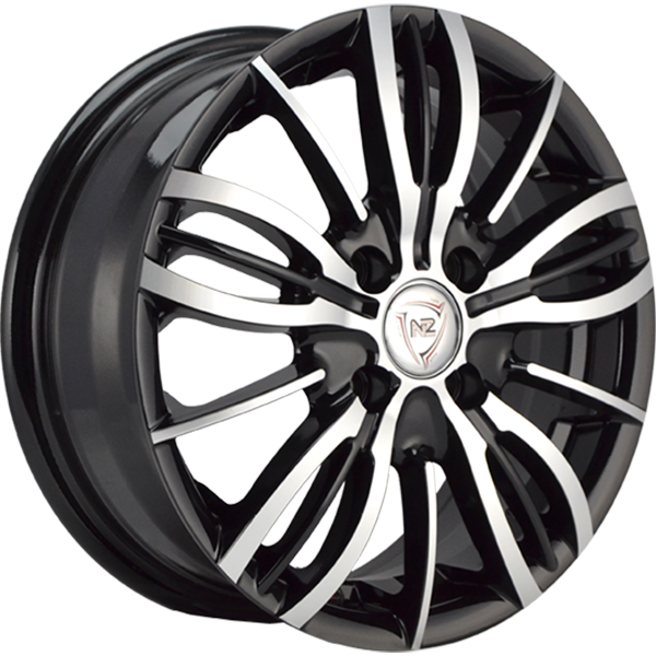 фото Колесный диск r14 4x98 5,5j et35 d58,6 nz wheels sh 675 bkf