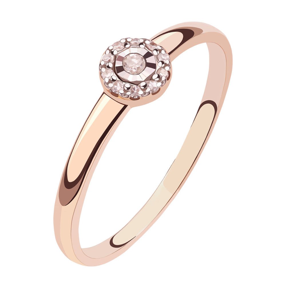 

Кольцо из золота р. , 585Gold 101000097, бриллиант, 101000097