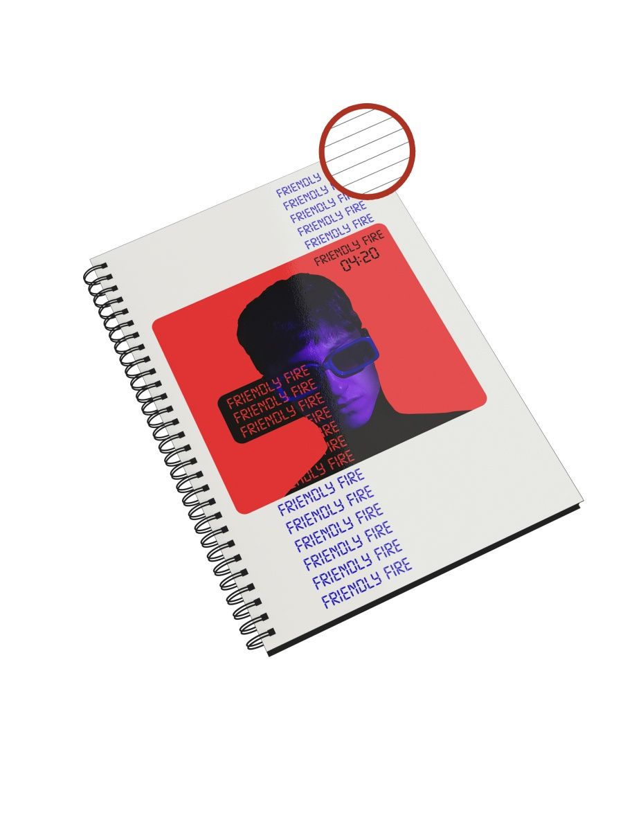 

Блокнот СувенирShop "Boulevard Depo/Бульвар Депо" NP-MZBD6-A4/3 A4 48 листов в линейку, NP-MZBD6-A4/3