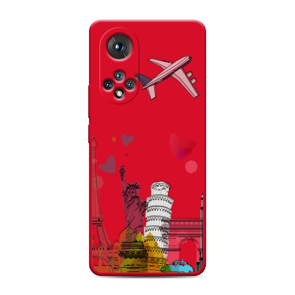 

Чехол Awog на Honor 50/Nova 9 "Самолет путешествий"