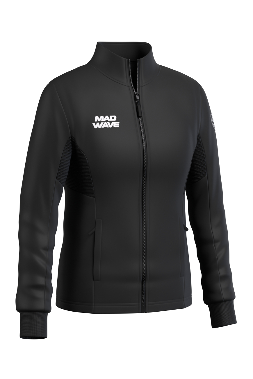 Толстовка женская Mad Wave Flex jacket women черная L