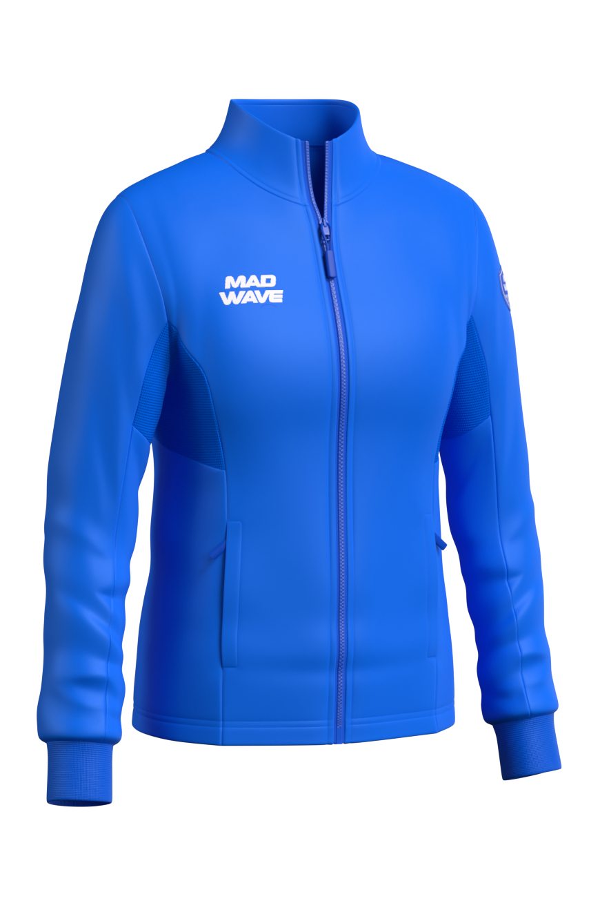 Толстовка женская Mad Wave Flex jacket women синяя L