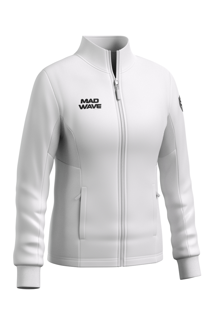 Толстовка женская Mad Wave Flex jacket women белая L