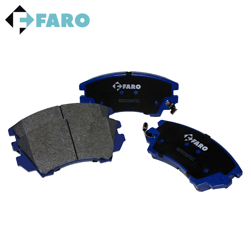 Тормозные колодки FARO передние дисковые со звуковым датчиком износа BPD032A077