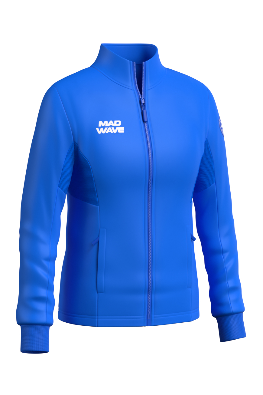 Толстовка женская Mad Wave Flex jacket women синяя XL
