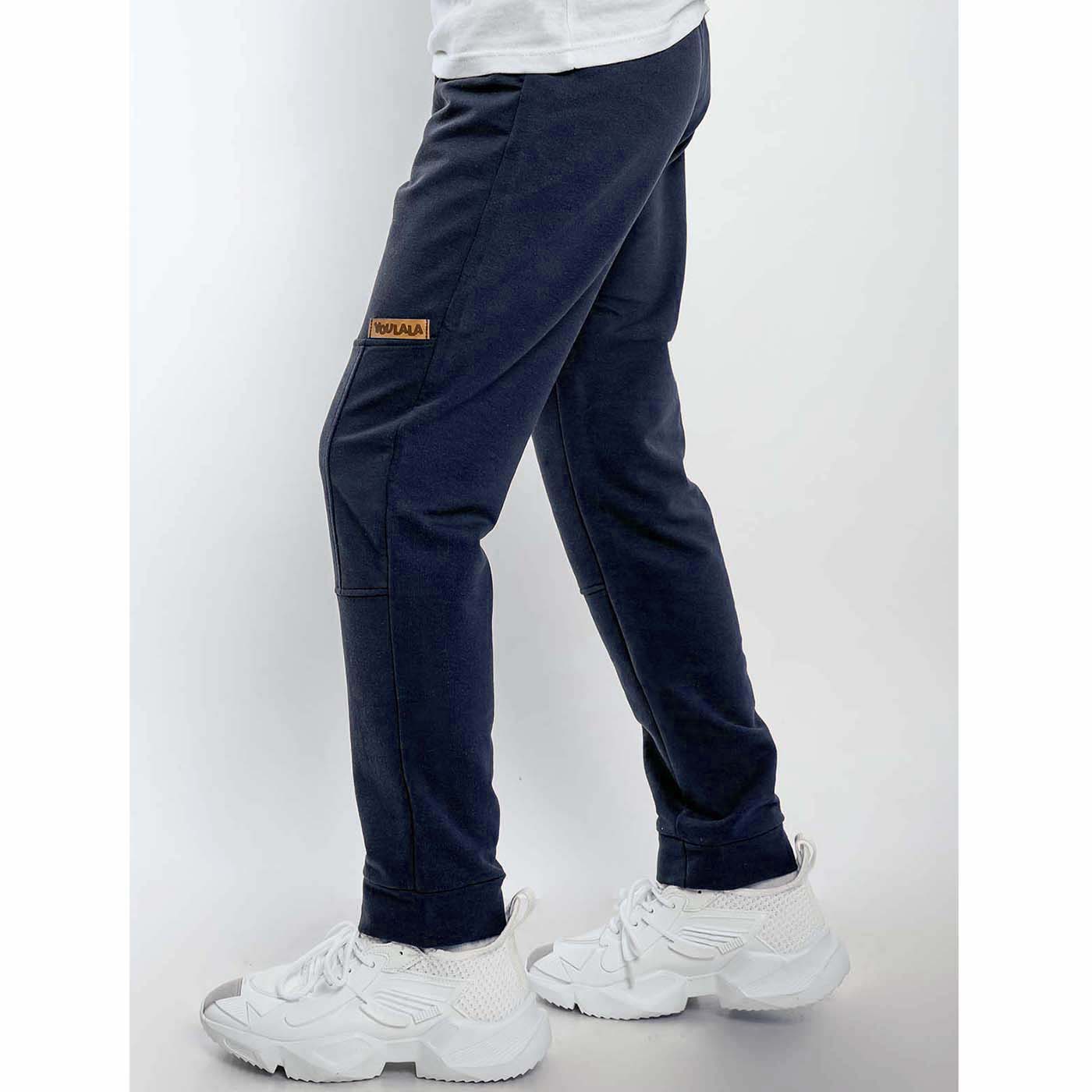 

Брюки детские Юлла 1370300103 цв. синий р. 140, 1370300103