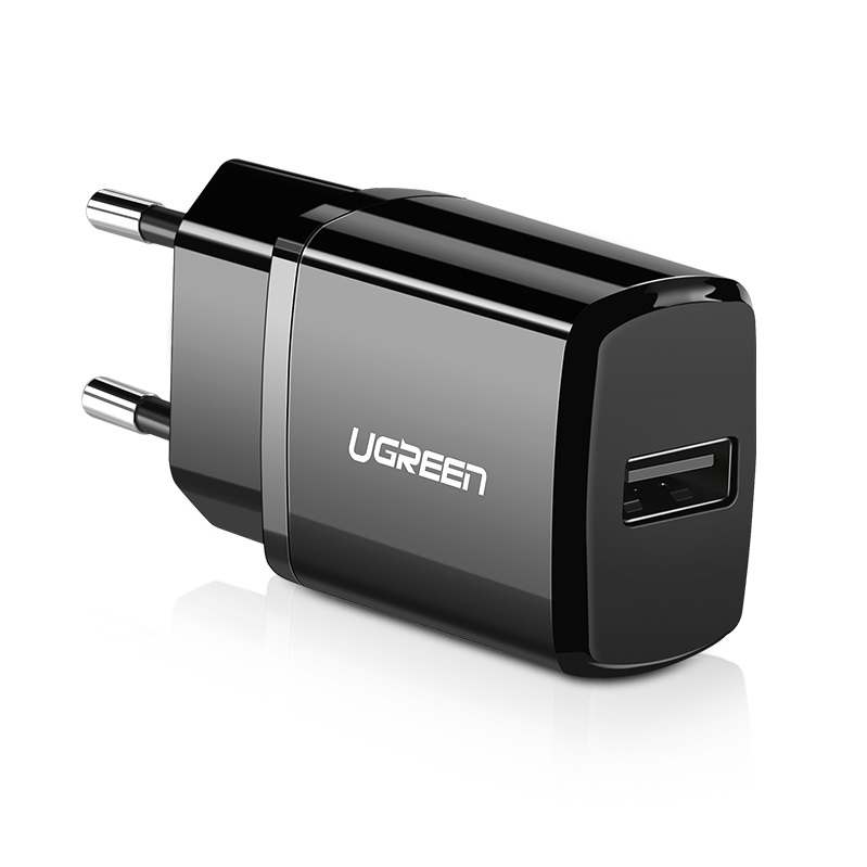 Сетевое зарядное устройство UGREEN ED011 (50459) USB-A Wall Charger, 1 порт, черный