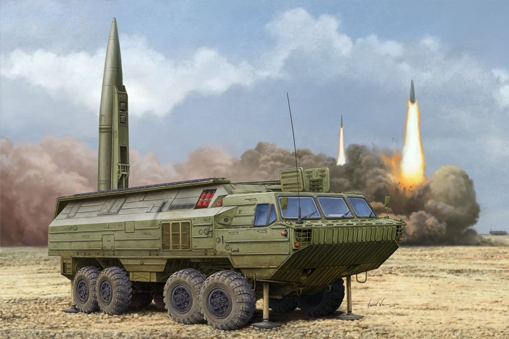 фото Сборная модель hobbyboss 1/35 soviet ss-23 spider tactical ballistic missile 85505