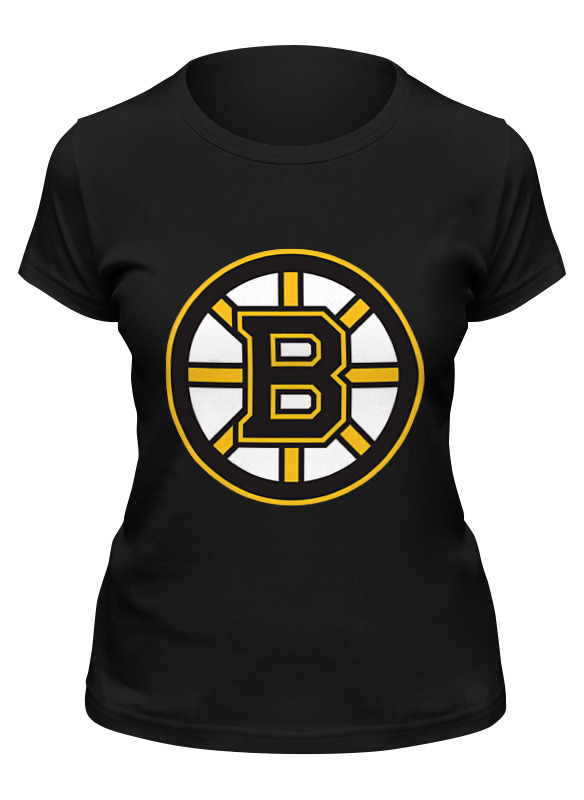 

Футболка женская Printio Boston bruins черная M, Черный, Boston bruins