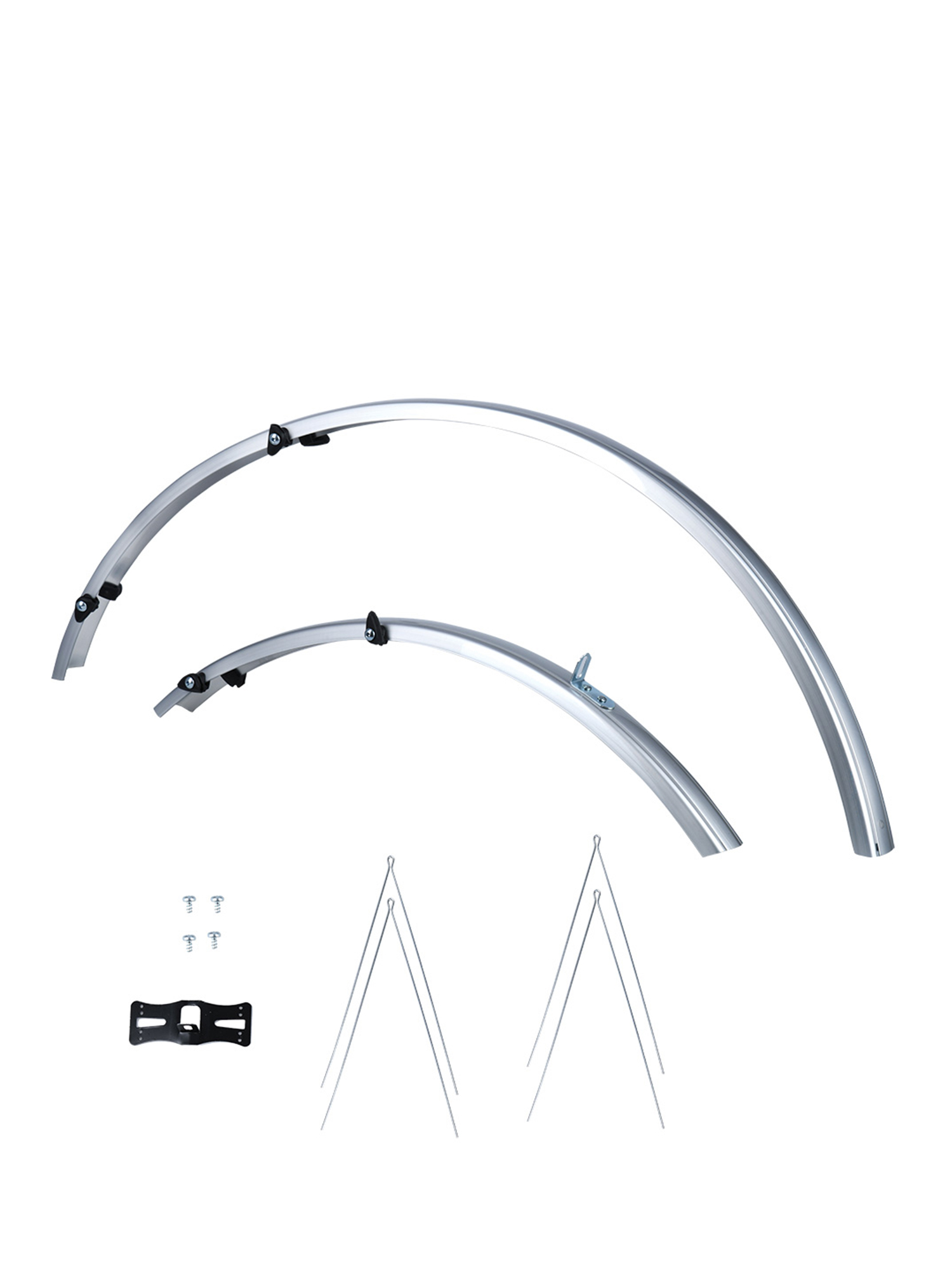

Комплект Крыльев Oxford 700C/27&Quot; Std Narrow 31Mm Mudguard Silver, Серый, 700C/27&Quot; Std Narrow 31Mm Mudguard