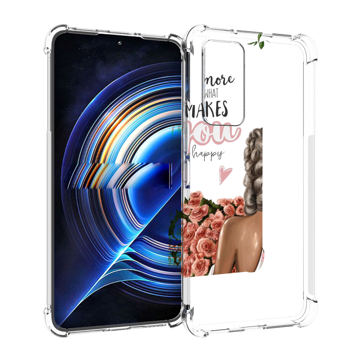 

Чехол MyPads Мелочи-делают-тебя-счастливой для Tecno Camon 19 Neo, Прозрачный, Tocco