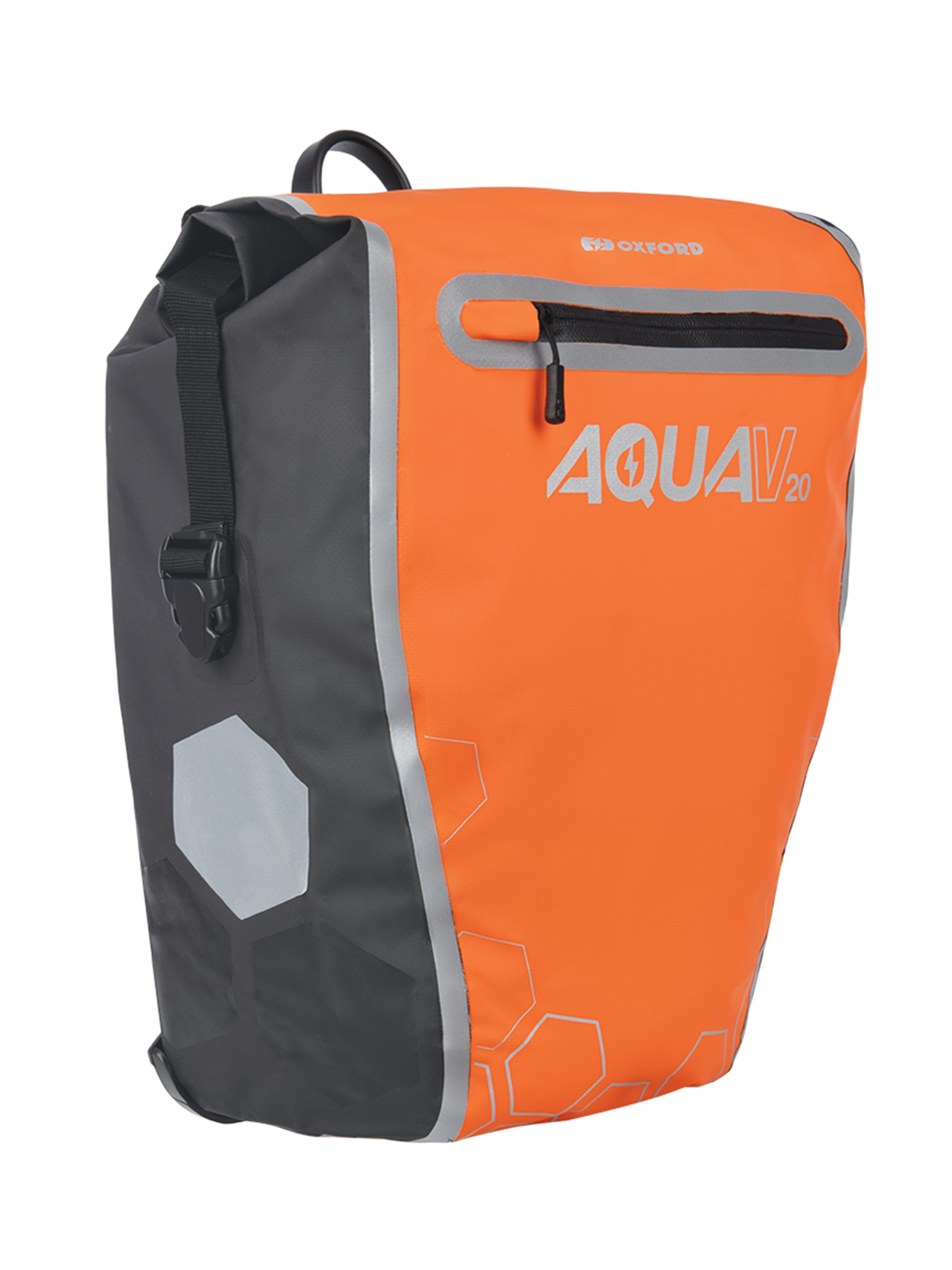 Велосумка Oxford Aqua V 20 Single Qr Pannier Bag Orange/Black