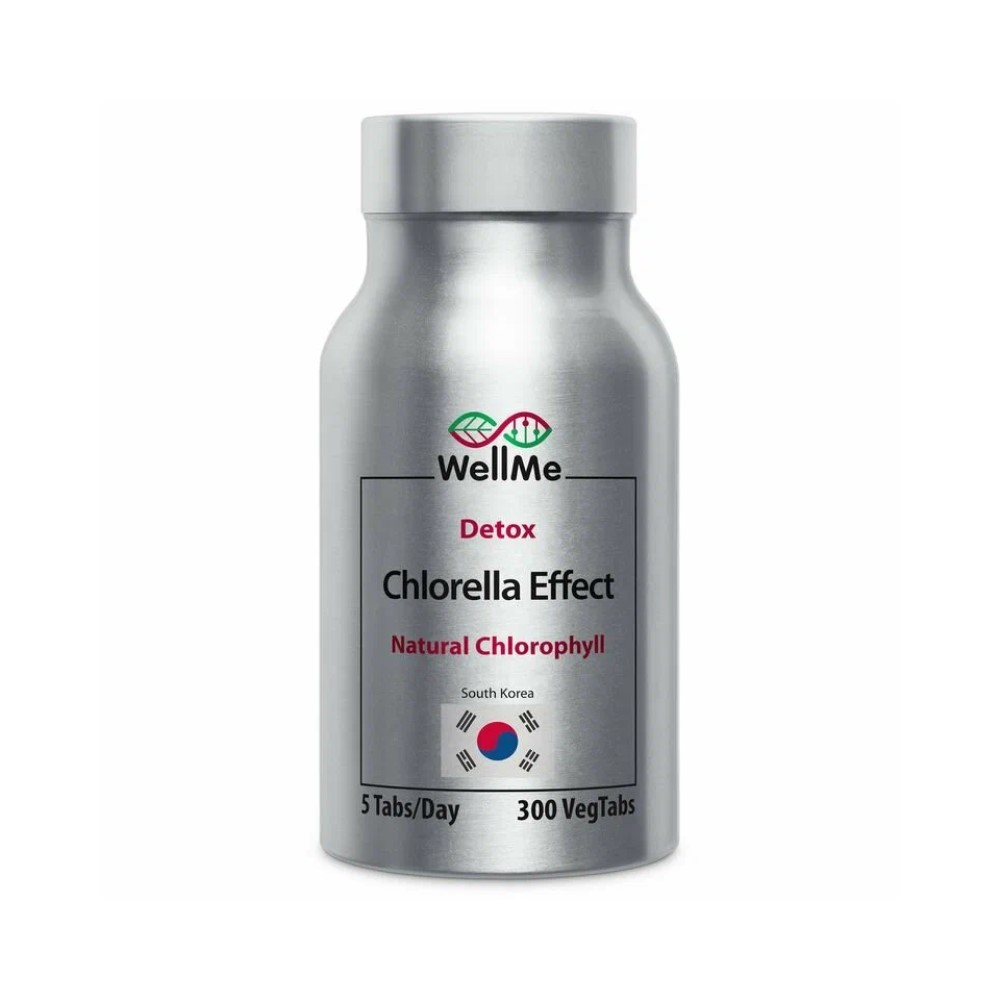 Хлорелла WellMe Chlorella Effect, 300 таблеток, 200 мг