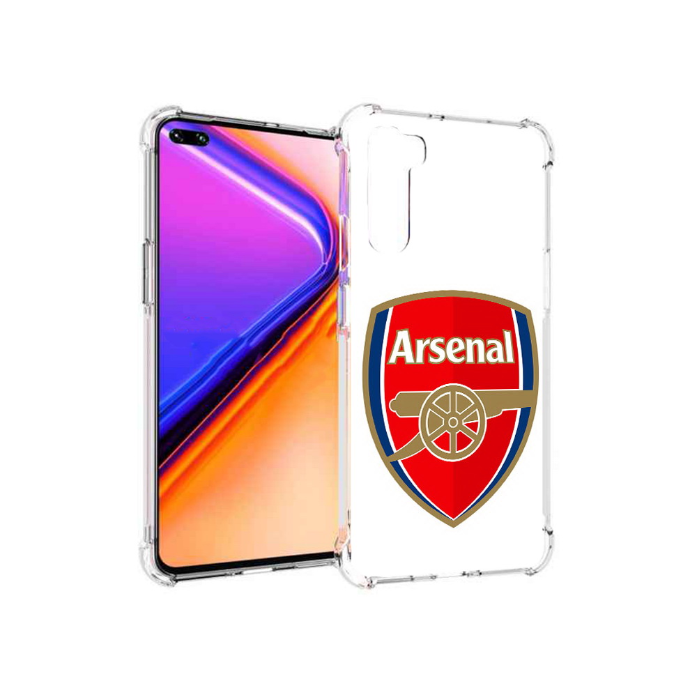 

Чехол MyPads Tocco для OnePlus Nord ФК Арсенал логотип (PT227045.136.174), Прозрачный, Tocco