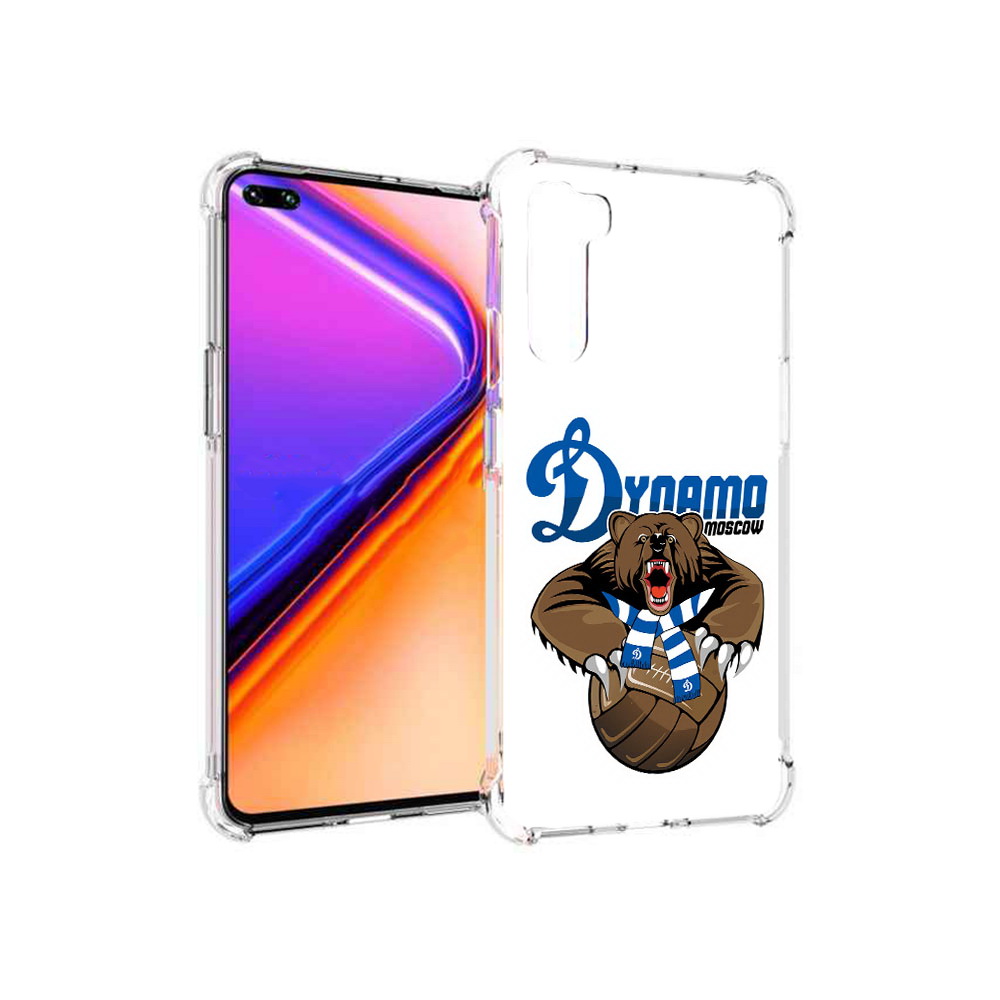 

Чехол MyPads Tocco для OnePlus Nord ФК Динамо медведь (PT227045.136.175), Прозрачный, Tocco