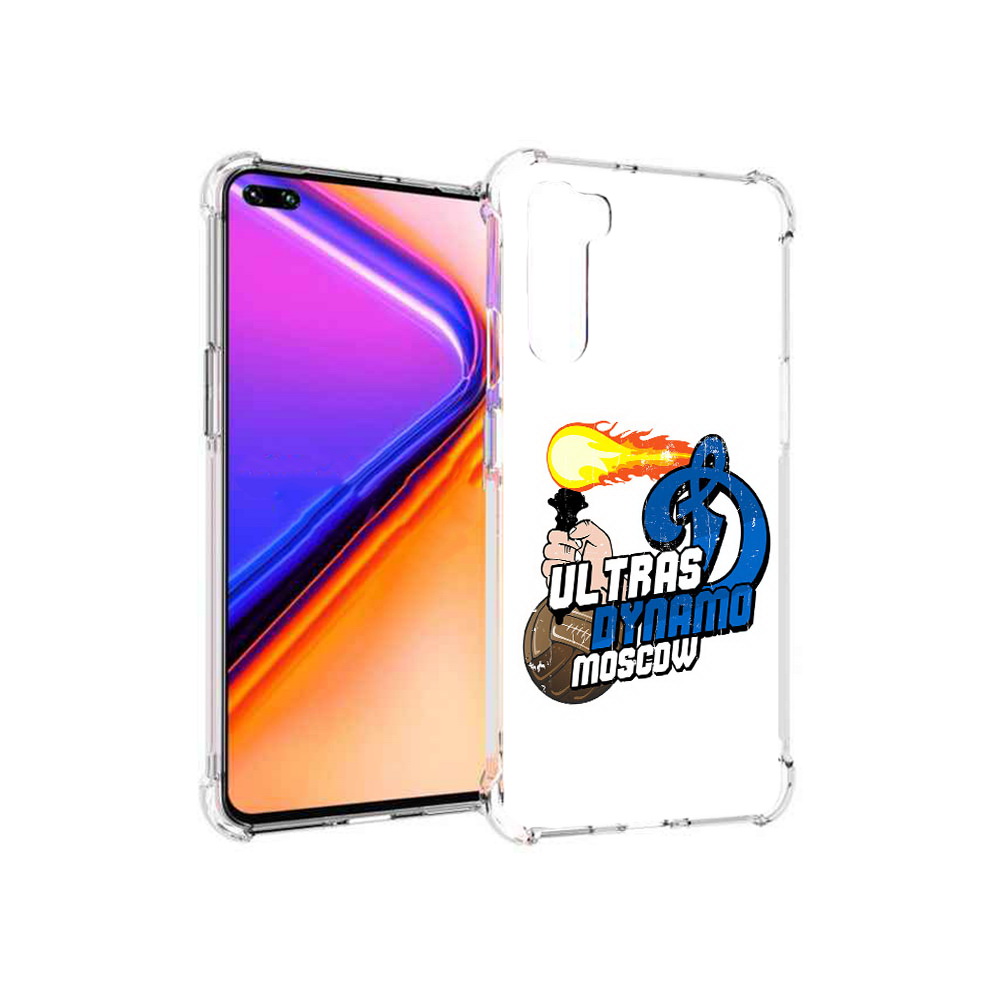 

Чехол MyPads Tocco для OnePlus Nord ФК Динамо (PT227045.136.177), Прозрачный, Tocco