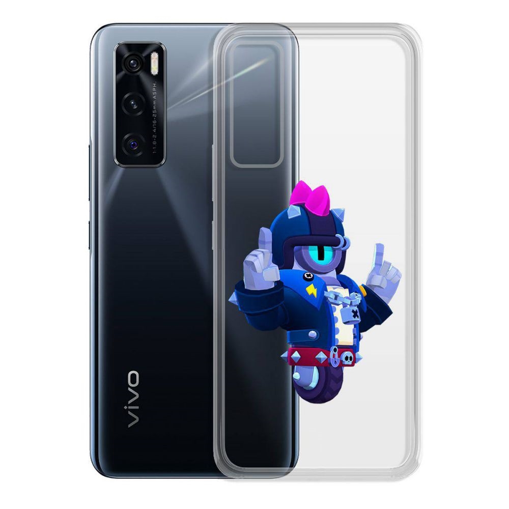 

Чехол-накладка Brawl Stars-Дикий Сту для Vivo V20 SE