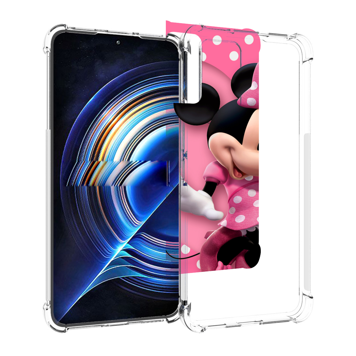 

Чехол MyPads Минни-Маус-в-сердце женский для Tecno Camon 19 Neo, Прозрачный, Tocco